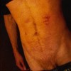 My flat abs.