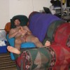 Amateur Photo - On my back on the couch,toy playing with lube flowing about.