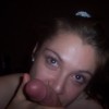 i love a girl looking up at me holdin my dick